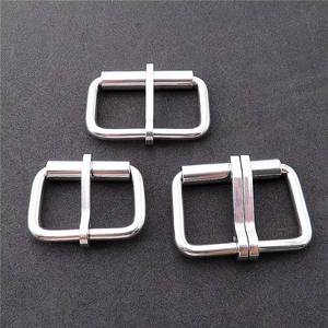 Twin Pin <b>Metal</b> <b>Roller</b> Buckles with Smooth Plated Finish for Webbing Straps Harnesses Belts and Leather Goods - Product Image 3