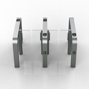 Barrière pivotante de haute qualité Tourniquet Contrôle d'accès par carte IC avec acier inoxydable et protection imperméable pour la sécurité des salles de sport - Product Image 6