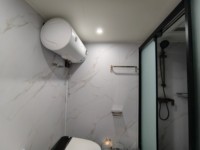 Capsule spatiale mobile préfabriquée en aluminium, écologique, facile à installer, aménagée et dotée de panneaux solaires