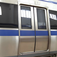 Nilai terbaik bagian kereta perkotaan kendaraan rel penumpang kompartemen pintu tersembunyi dalam
