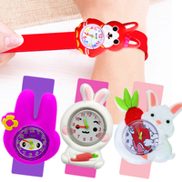 Tiere Hai Einhorn Uhr Kinderspiel zeug Kinder Quarzuhren Silikon Slap Belt Kinder uhr Babyuhr