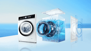 Best Selling Dark Gray Free-standing <b>Drum</b> Washing Machine Energy-saving Feature <b>for</b> Home Use Dwf-100d14lbk1*-h23 Dwf-100d14lbk1 - Product Image 5
