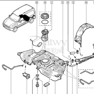 <span class=keywords><strong>Pompe</strong></span> à carburant OE 8200155188 <span class=keywords><strong>Kangoo</strong></span> (marque Datwy) - Product Image 3