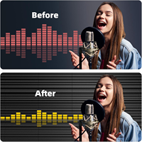 Panneaux insonorisants modernes en mousse acoustique en forme de coin pour la chambre, le studio à domicile, la salle de sport, le KTV, le bar, la salle de jeux, l'hôtel
