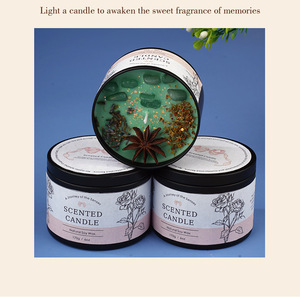 Velas Aromáticas de Cera de Soya en Vasos de Cristal de Lujo, Fragancia <span class=keywords><strong>para</strong></span> el Hogar, Regalo Perfecto <span class=keywords><strong>para</strong></span> <span class=keywords><strong>Mujeres</strong></span>, Venta al Por Mayor - Product Image 5
