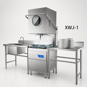 Lave-vaisselle professionnel à capot, automatique, pour hôtels, restaurants et cuisines – Offre Spéciale - Product Image 1