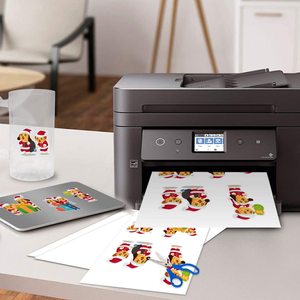 Cao cấp không thấm nước phun có thể in vinyl A3 A4 A3 + tấm sticker giấy tự dính Pet Rose vàng/bạc/Vàng Sticker giấy - Product Image 4