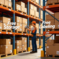 Distributeurs en gros Canada Transitaire maritime en vrac Étiquette de code-barres SKU gratuite Consolidation d'entrepôt gratuite de Chine