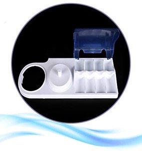 Soporte para cabezales <span class=keywords><strong>de</strong></span> <span class=keywords><strong>cepillo</strong></span> <span class=keywords><strong>de</strong></span> <span class=keywords><strong>dientes</strong></span> eléctrico, <span class=keywords><strong>cargador</strong></span> para <span class=keywords><strong>Oral</strong></span> <span class=keywords><strong>B</strong></span> (1 soporte) con cubierta <span class=keywords><strong>de</strong></span> elevación - Product Image 6