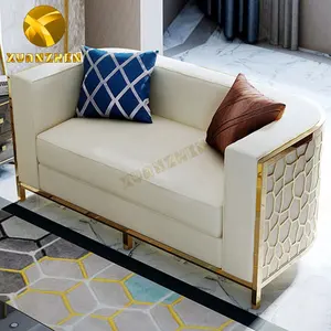 Meubles de maison usine fourni salon canapés tissu lit royal canapé ensemble canapé trois places SF001