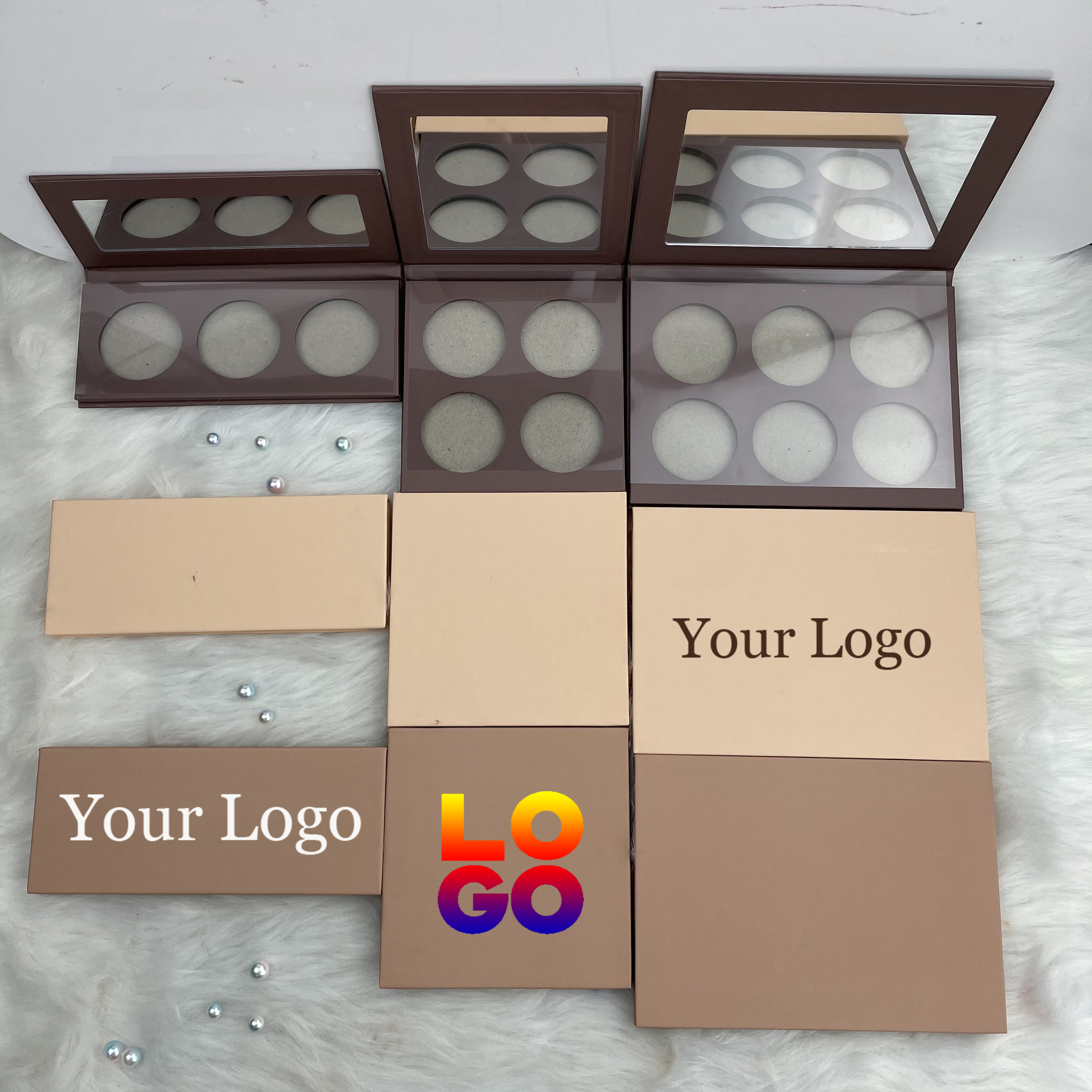 Фирменная ярлык High Pigmented DIY выбор цвета и палитры Макияж хайлайтер контур бронзовая румяна палитра