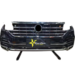 Original pour Volkswagen <span class=keywords><strong>Touareg</strong></span> 19-23 Pare-chocs avant assemblage grille centrale radiateur extrémité avant - Product Image 3