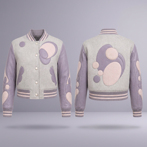 Veste universitaire à boutons pression pour homme, col montant personnalisé, nom et numéro du joueur, grande taille, veste athlétique de campus, fournisseur en gros - Product Image 5