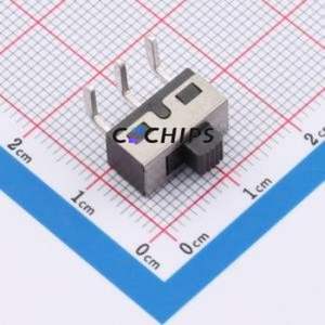 SS12D10G3-WJ Slide Switch Through hole Component (THT) Switch Single Pole Double Throw Rectangle Pin Header PC Pin 12.7mm - Product Image 1