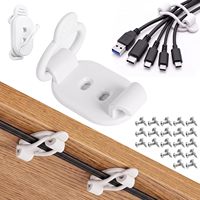 Support de gestion de câbles de chargeur de téléphone à boucle élastique réutilisable pour accessoires grand public de Ningbo en gros