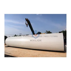 30 Tons Horizontal Carbon Steel Asphalt Bitumen Storage Tanks For Road Construction