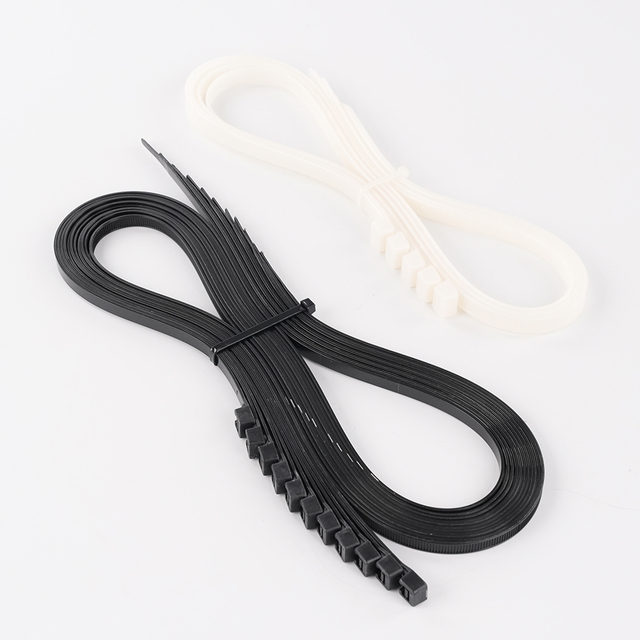 Durable 4-Inch Colorful Cable Zip Tie PA66 Premium Nylon Cable Ties Color Heavy Duty Nylon Black UV Resistant