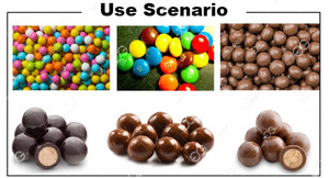 Máquina Moldeadora de Huevos de Chocolate Caliente con Almendras Pequeñas, Máquina Automática para Derretir Chocolate para Panadería, Máquina para Producción de Barras de Chocolate - Product Image 4