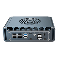 BKHD N305 kipas sunyi, peralatan jaringan IOT 5G OPNsense 5G 3xLan 2.5G, kipas senyap Intel I3-N305 H31F 2xSFP + 10G