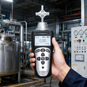 Taşınabilir <span class=keywords><strong>HCL</strong></span> Gaz Dedektörü 0-10/200ppm Elektrokimyasal Sensör IP66 Kimyasal için Su Geçirmez Yüksek Doğruluklu Çift Algılama Modu - Product Image 4