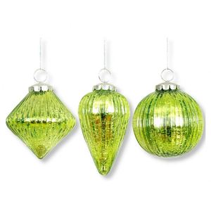 Adornos Navideños de Alta Calidad en Oferta, Bolas de Cristal Soplado a Mano de 6cm, 8cm y 10cm con Gancho para Colgar, Personalizables - Product Image 1