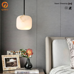 Lámpara <span class=keywords><strong>de</strong></span> Araña Cilíndrica Pequeña Ajustable <span class=keywords><strong>de</strong></span> Mármol Contemporáneo para Proyectos <span class=keywords><strong>de</strong></span> Oficinas y Salas <span class=keywords><strong>de</strong></span> Exhibición <span class=keywords><strong>de</strong></span> Alta Gama, Lámpara Inteligente - Product Image 2