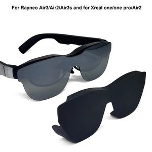 Silicone <b>Lens</b> <b>Protector</b> for Xreal One/one Pro/air2 Rayneo Air3/air2/air3s Black Screen Shade Silicone <b>Lens</b> <b>Protector</b> - Product Image 2