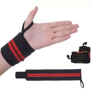 ผ้าพันข้อมือยกน้ำหนักแบบยืดหยุ่นสำหรับพาวเวอร์ลิฟติ้ง ยอดขายดีที่สุด ผลิตตามแบบ OEM จากโรงงาน - Product Image 3