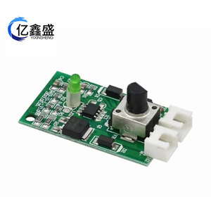 ตัวควบคุมความเร็วมอเตอร์ PWM 10A DC ตัวควบคุมความเร็วมอเตอร์แบบไม่มีแปรงถ่านพร้อมการปรับโพเทนชิออมิเตอร์ - Product Image 1