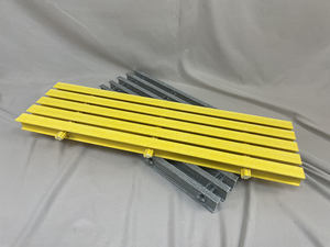 Rejilla de FRP de Pultrusión Resistente a la Corrosión de Alta Resistencia, Material Compuesto de Fibra de Vidrio, Rejilla Pultruida de GRP - Product Image 2