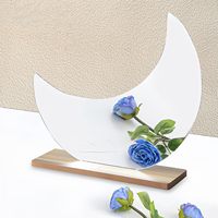 Miroir de sol de forme spéciale irrégulièrement sans cadre miroir pleine longueur miroir de chambre à coucher pour la décoration intérieure