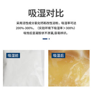 สารดูดความชื้นแคลเซียมคลอไรด์ 1000 กรัม คุณภาพสูง ป้องกันความชื้นและเชื้อรา สำหรับคลังสินค้าขนส่งทางทะเล - Product Image 2