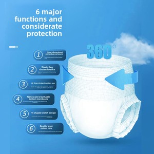 Tùy Chỉnh Dùng Một Lần Dành Cho Người Lớn Tã Nhanh Chóng Làm Khô Kéo Quần-Phong Cách Thấm Nhanh Chóng Làm Khô Cho Người Cao Tuổi OEM Chế Biến Cho - Product Image 3