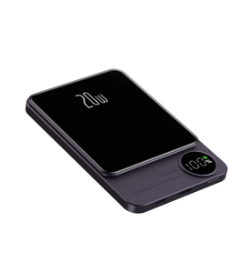 Mini Banco de Energía <span class=keywords><strong>Port</strong></span>átil de 5000mAh, Cargador Inalámbrico Rápido de 20W con Puerto Tipo-C, Banco de Energía para Exteriores - Product Image 3