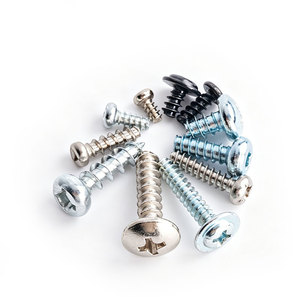 Tornillos autorroscantes M3.5-M6.3 de cabeza avellanada con ranura cruzada para aglomerado, zincados azules - Product Image 4