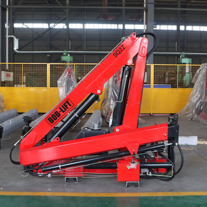 Grue à flèche pliante BOB-LIFT de petite taille, 1 tonne, 2 tonnes, pour chantier, chargement sur camion, chargeur hydraulique articulé, 2000 kg - Product Image 3