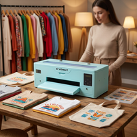 Kit de Inicio de Impresora DTF Compacta Digital A3 EraSmart para Películas PET, Máquina de Transferencia de Camisetas para Pequeños Negocios, desde Almacén en EE. UU.