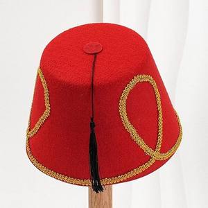 Sombrero Fez con Borlas y Flecos, Estilo Turco Marroquí, Personalizable con Logotipo, para Disfraces, Halloween, Navidad y Fiestas - Product Image 6