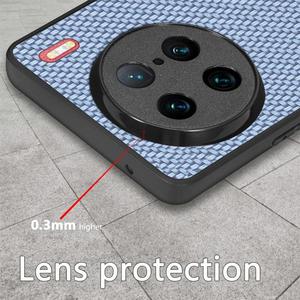 Precio más <span class=keywords><strong>barato</strong></span> para vivo X200 Ultra <span class=keywords><strong>fibra</strong></span> de carbono textura cuero contraportada teléfono caso - Product Image 4