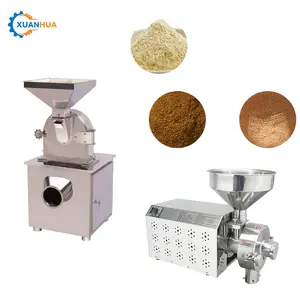 Grain roller paprika cassava grinding semolina making dried turmeric and coriander automatic wheat flour mill machinery