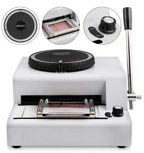Máquina Manual de Grabado en Relieve para Tarjetas de PVC DMJ-72A, Impresora de Grabado en Relieve de 1-12 Líneas para Tarjetas VIP - Product Image 1
