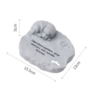 Wholesale New Design Pet Funeral Products Memorial Garden Headstone for Dogs <b>Cats</b> - Product Image 3