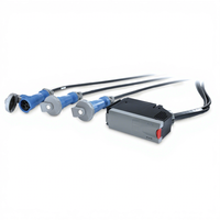 Module de distribution d'alimentation IT APC PDM1332IEC-3P 3x1 pôle 3 fils 32A 3xIEC309 300cm 360cm 420cm