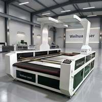 Nouvelle machine de découpe laser industrielle automatique CNC 150W, système d'alimentation automatique, caméra CCD, zone de découpe 1600x1500mm, acier inoxydable