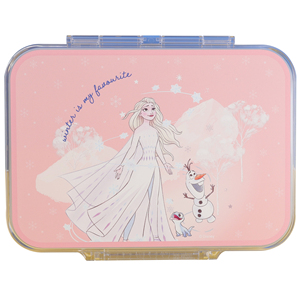 <span class=keywords><strong>Disney</strong></span> Elsa Trong Suốt Hộp Ăn Trưa Cấp Thực Phẩm Bữa Ăn Tối Thùng Với Phân Vùng Cho Trẻ Em Của Bộ Đồ Ăn Mới Nhất Trẻ Em Đồ Ăn - Product Image 1