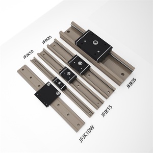 सस्ती कुल लंबाई 100-800 मिमी रोलर दोहरी अक्ष एल्यूमीनियम गाइड jfjk15 मूक मोबाइल स्लाइड - Product Image 5