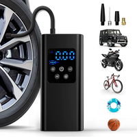 Portable Air Compressor for Car Tires Fast Air Pump Tire Inflator Accurate Pressure Air Pump for Motorcycle Bicycle Ball
