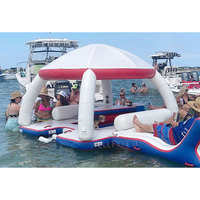 Plateforme de fête gonflable, piscine gonflable, bar flottant, quai flottant à vendre