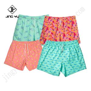 Custom Made Design Your Own Logo Sublimated Printed Waterproof Boardshorts 4-way Stretch Sustainable Materials <b>Swim</b> <b>Trunk</b> - Product Image 3