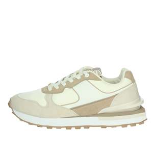 Baskets pour hommes Kejo, couleur beige, taille 41, en toile, chaussures tendance - Product Image 1